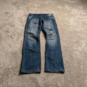 "MENDED" 6-POINT POCKET STRAIGHT LEG DENIM